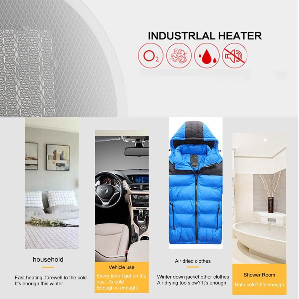 12v defroster bilvarmer frontrute lastebil bil varmevifte for kjøretøy lastebiler hjemmekontor bord vifte varme oppvarming