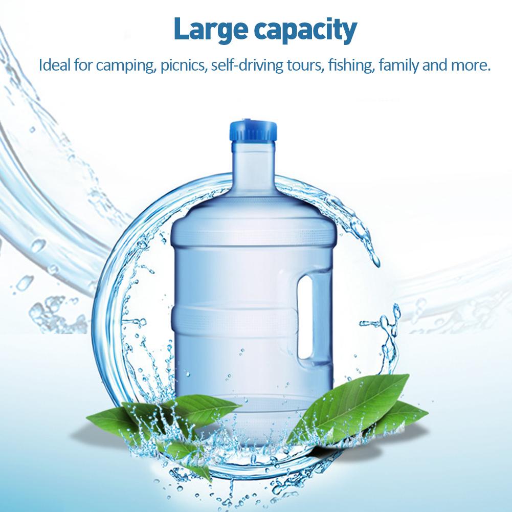 5l 75l Mineral wasser reiner Eimer Wasser flasche tragbarer PC-Eimer Haushalt große Kapazität Reinwasser eimer mit Griff Eimer