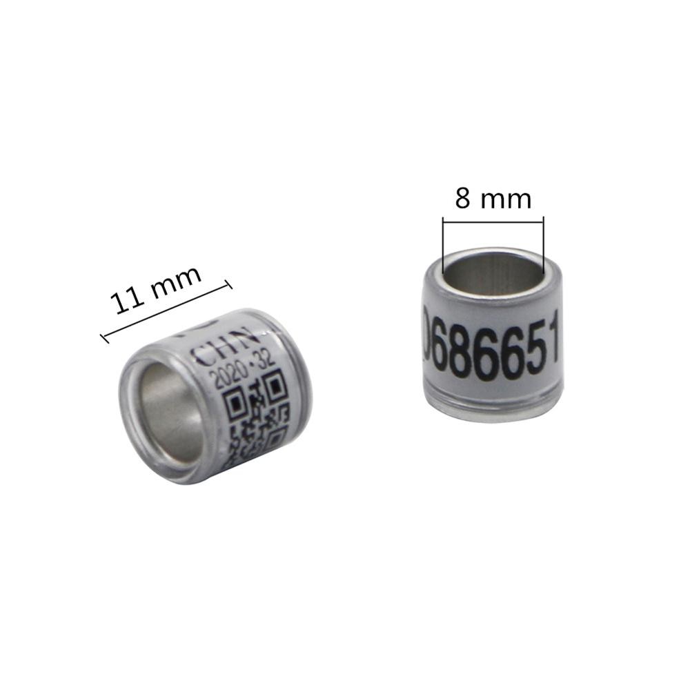 digitale Vogel fuß Ring 10 Farben Taube Identifikation fuß Ring Papagei nutzbar machen Vogel Lieferungen Tauben Ausbildung Werkzeug 100 Pc