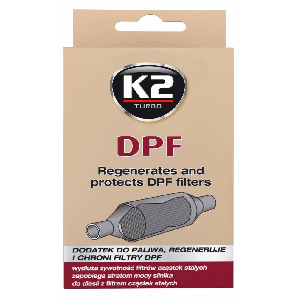 K2 DPF 50 ML additif pour moteur Diesel pour filtre à particules Diesel, nettoyant pour injecteur, filtre à suie plus propre
