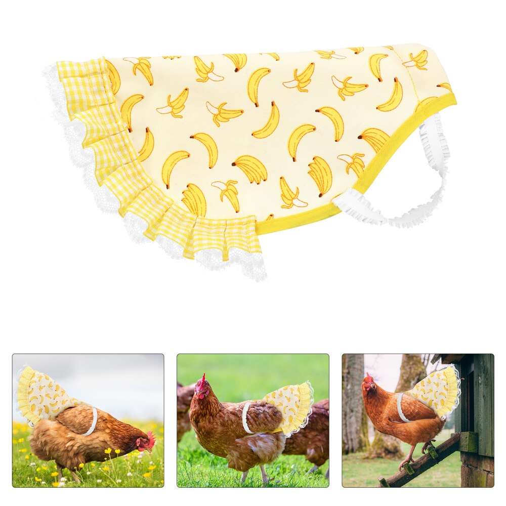Chicken Feather Protection Back Wing Protector Cloth Hen Chicken Saddle Apron