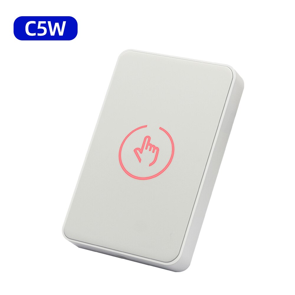 Backlight Push Touch Exit Button Infrared Contactless Door Release Switch for Access Control System With LED Indicator: C5W