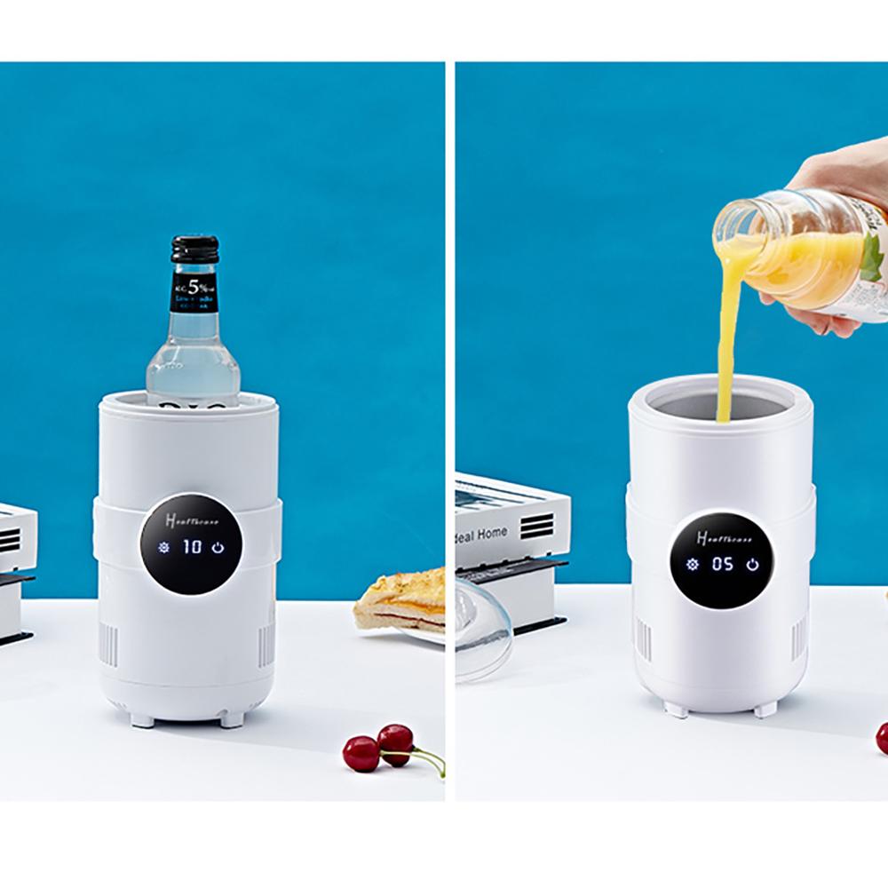 0.5L Fast Ice Cold Cup Electronic Ice Bucket Rapid Cooler 5 ° -55 ° C Winter Mug CD