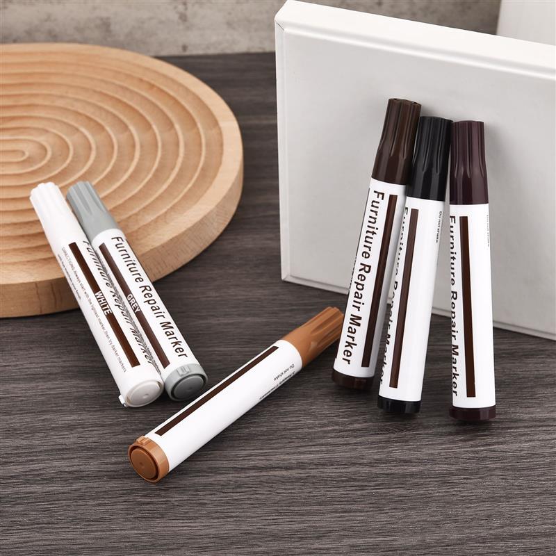 Meubelreparatiepen Markers Remover Houten krassen Herstellen Kit Krasvuller Verf Houten kast Vloeren Tafels Reparatiegereedschap