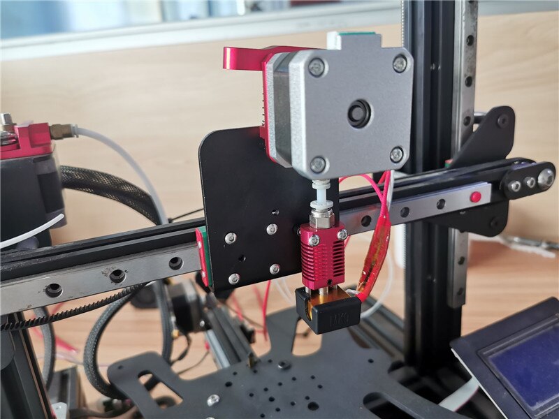 Funssor Prusa i3 MK2/MK3 Aktualisierung Aluminium X Motor-/X Leerlauf Bausatz metall X achse wagen extruder Bausatz freies