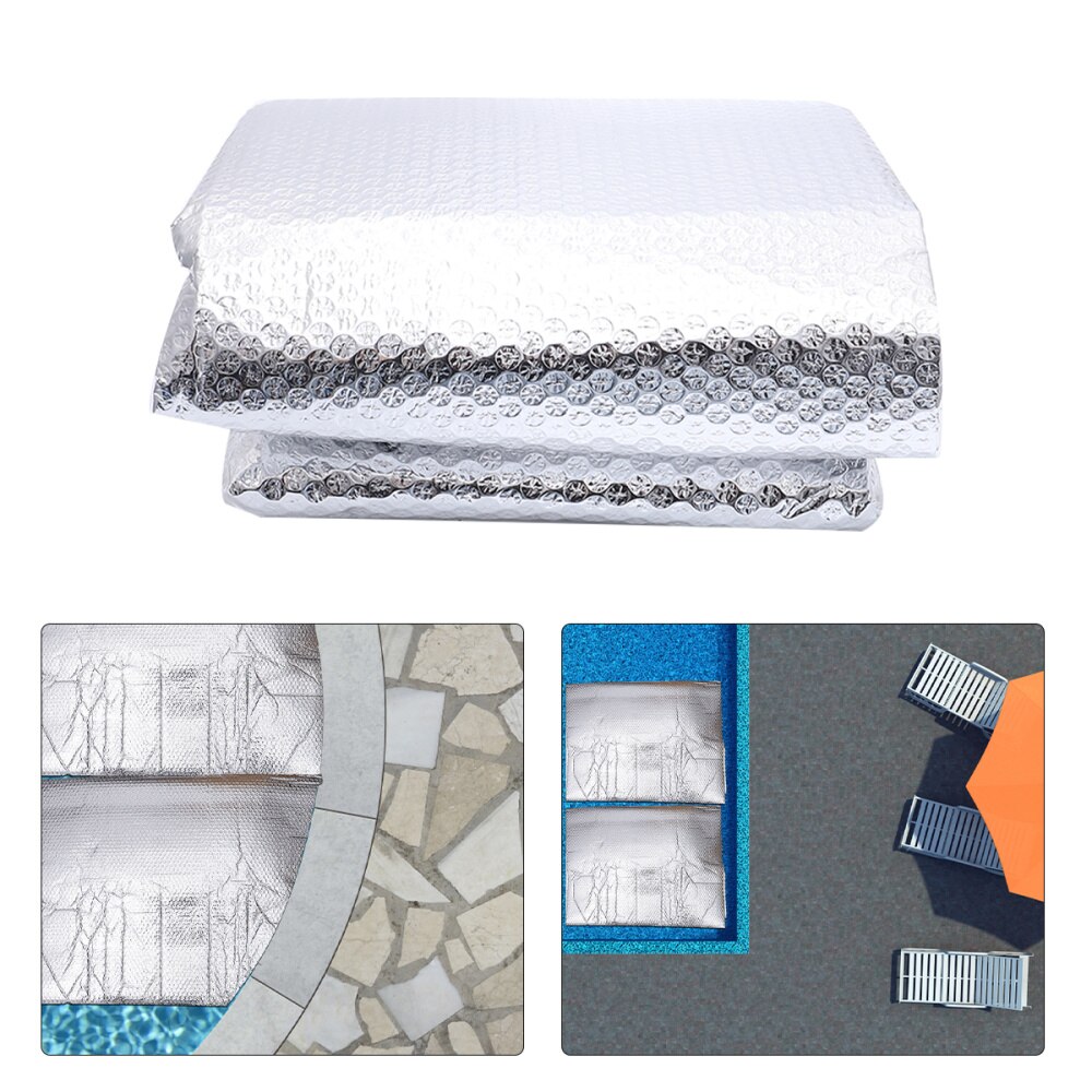 1PC Swimming Pool Heat Preservation Cover Heat Insulation Swim Pool Cover Thermal Insulation Pool Film Dustproof Swimming Pool C