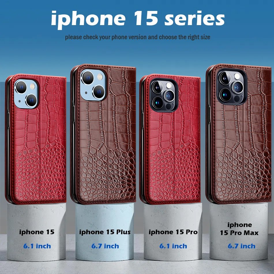 Voor Iphone 15 Pro Max Case Iphone15 Plus 15Promax Promax Flip Lederen Kaart Telefoon Luxe Hoes Portemonnee Hoesje Voor Apple Iphone 15pro