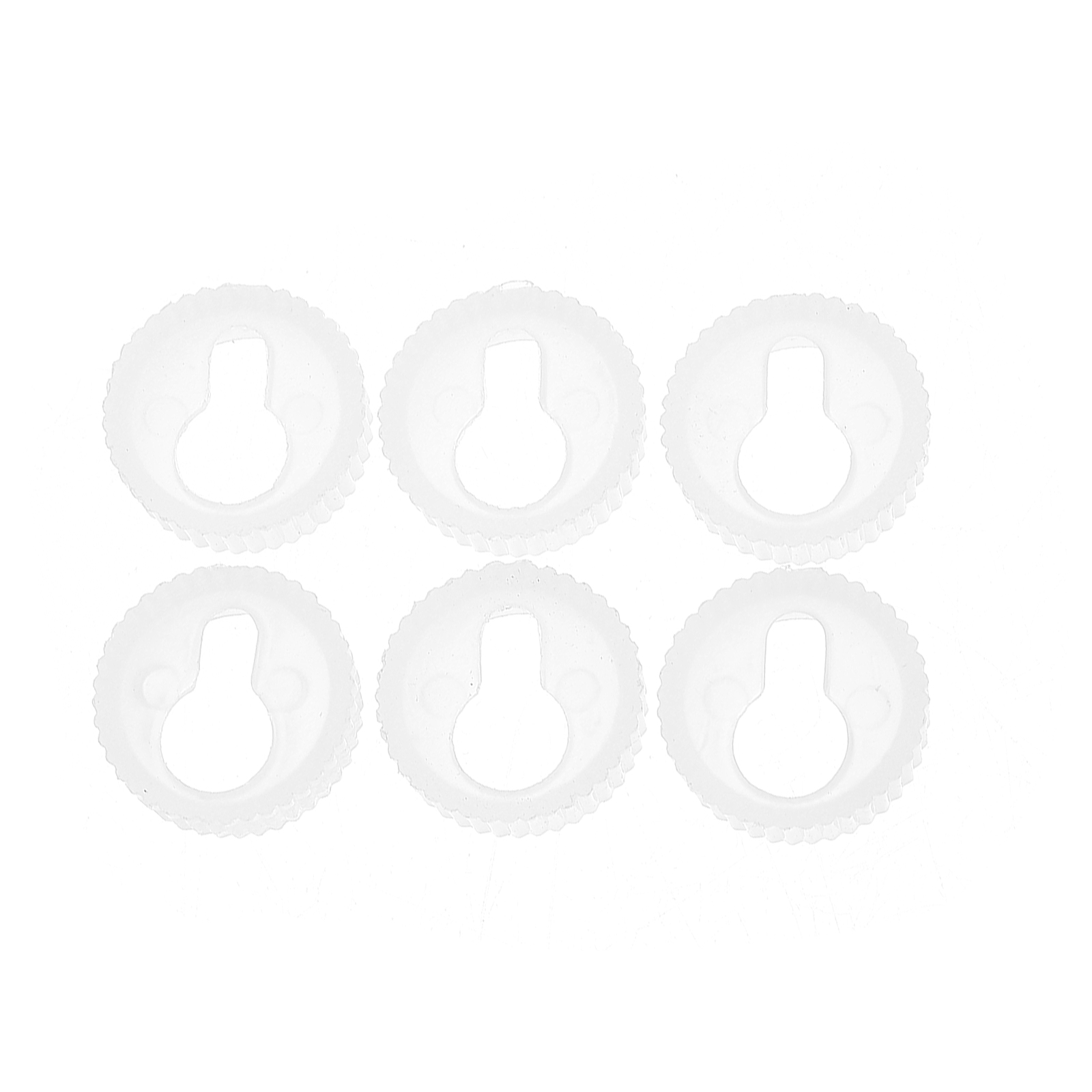 50pcs Photo Frame Keyhole Hangers Frame Keyhole Hangers Round Keyhole Hangers