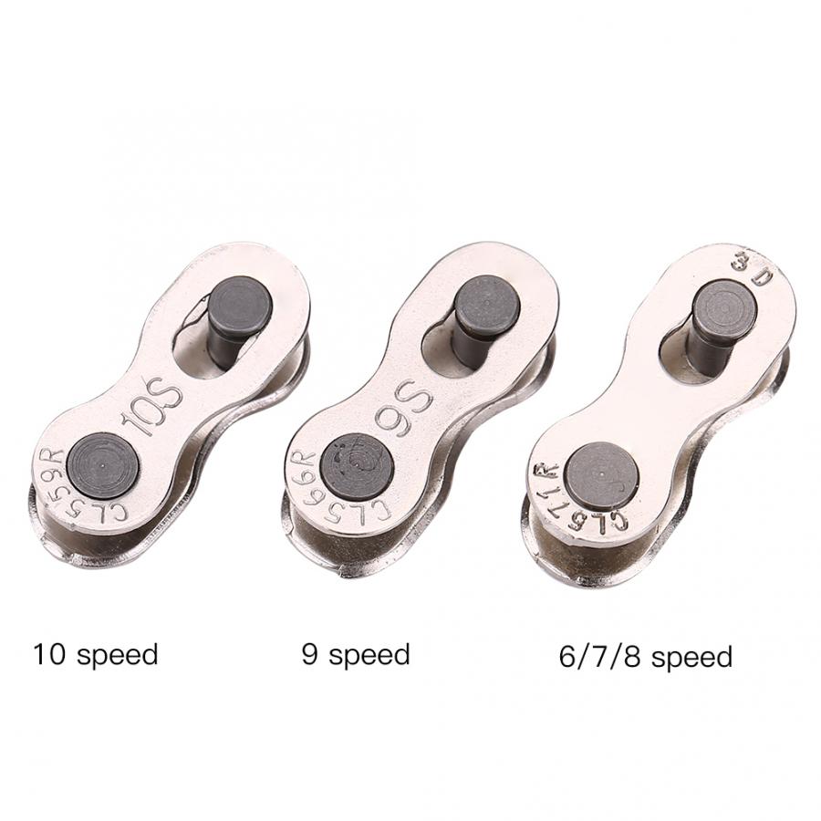 5 pair bicycle chain connector quick release chain mater links high tensile strength bike chain joint for 10/9/8/7/6 speed