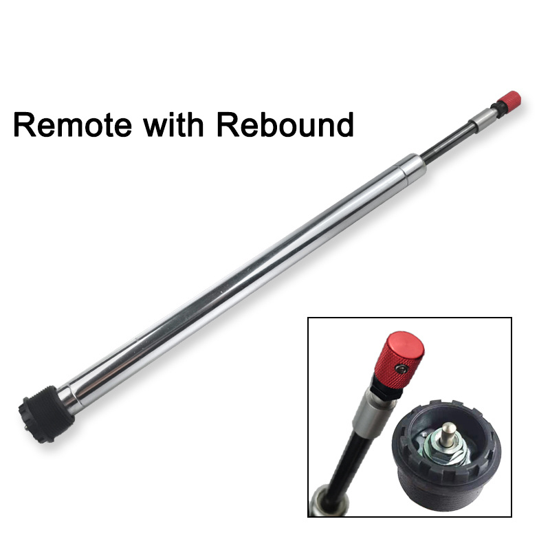 ELYON-resorte de aceite para bicicleta de montaña XCR XCM, horquilla delantera de MTB, amortiguación de aceite, piezas de repuesto para Accesorios de reparación, Control de hombros y cable: Remote with Rebound