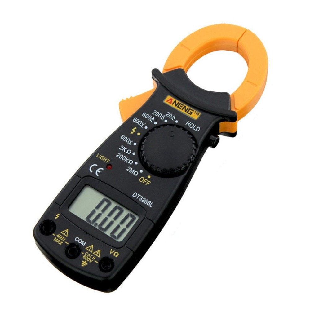 ANENG DT3266L Digital Clamp ammeter AC DC Ammeter Multimeter Voltmeter 400A Electronic Clamp meter Diode Fire Wire Tester
