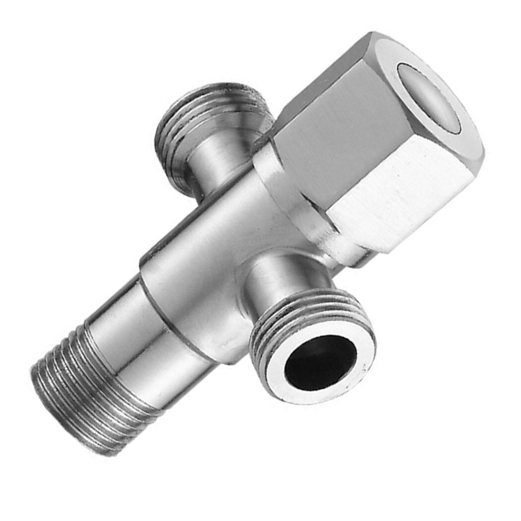 Stainless Steel Shut Off Valve Angle Valve Bidet Shower Brushed Nickel