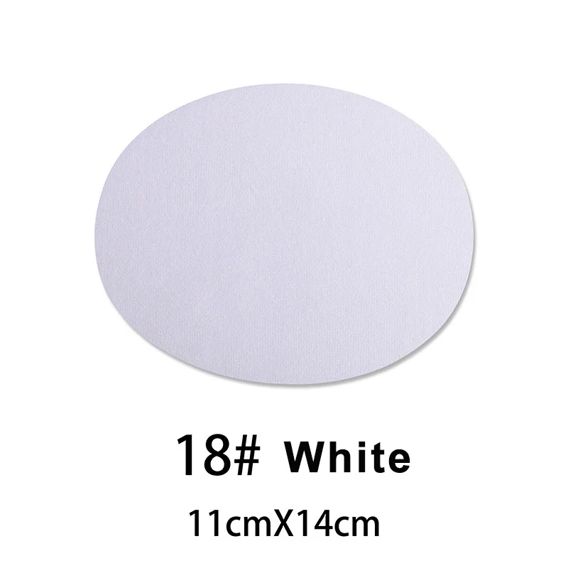 4 stuks opstrijkbare patches reparatiepatches ovale suède koeienhuid elleboogpatches elleboog knie fluwelen patches voor trui reparatie kleding jeans: Black