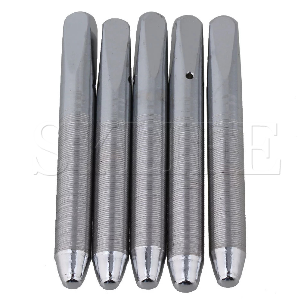 5 x rustfritt stål standard 63 x 7.2mm pianostemmestifter pinner erstatter løse deler