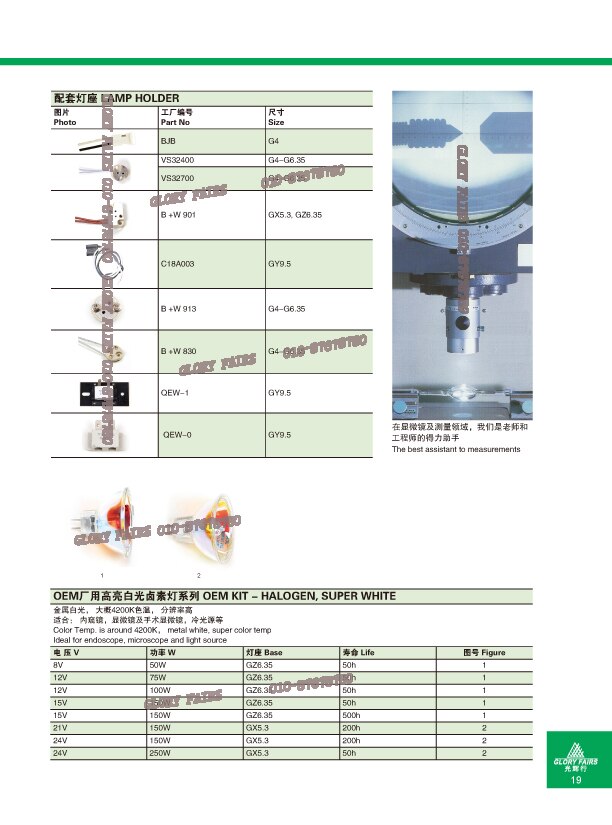 2pcs/lot,BENDER + WIRTH BW 901 lamp holder,G6.35 GY6.35 base,BW901 halogen bulb holder,B&W 901 lampbase socket