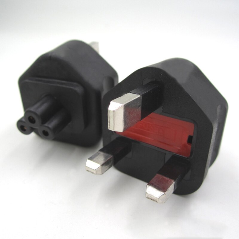 EU/US/UK Netsnoer Plug Adapter EU/US/UK Plug Naar IEC320 C5 Clover blad Adapter Plug