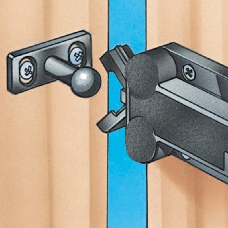 Rebound Device Drawer Wardrobe Door Rebound Device Free Of Handle