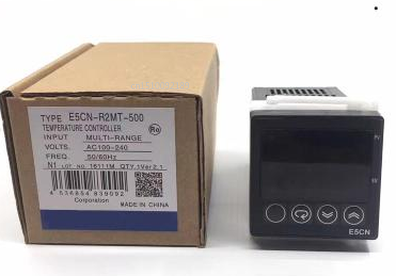 Frete grátis controlador de temperatura se encaixa E5CN-R2MT-500 100-240vac novo na caixa