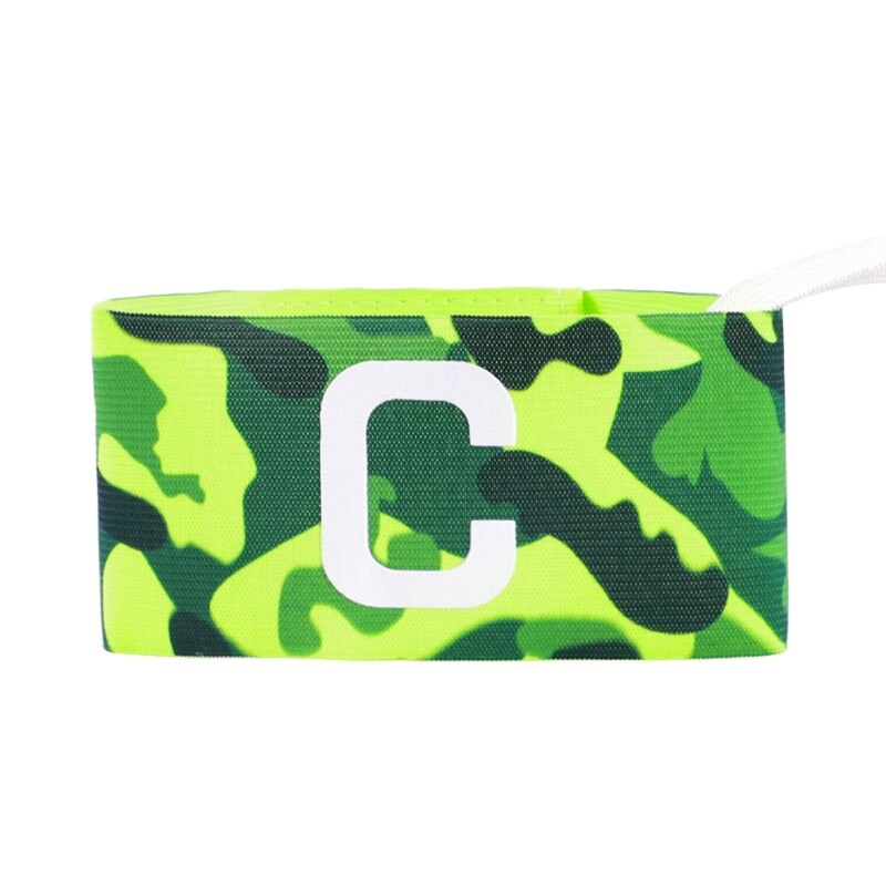 L9BD Football Captain Armband Leader competizione Soccer Captain Arm Band Camouflage Armband Group Armband Football Training