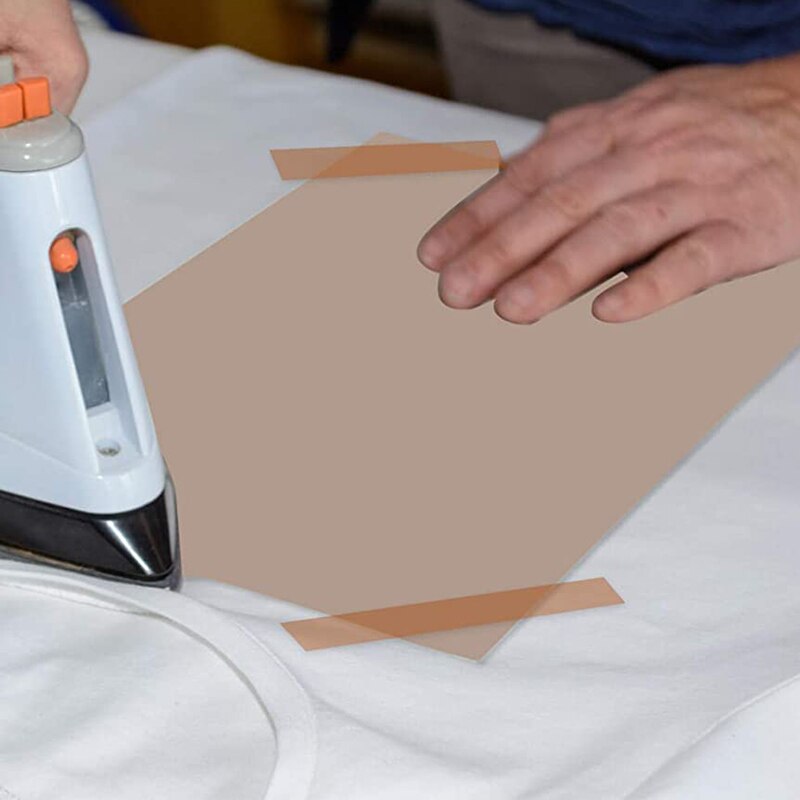 4 Pack Heat Tape High Temp Tape and Teflon Sheet for Vinyl Heat Press Transfer,Sublimation Heat Resistant-ABUX