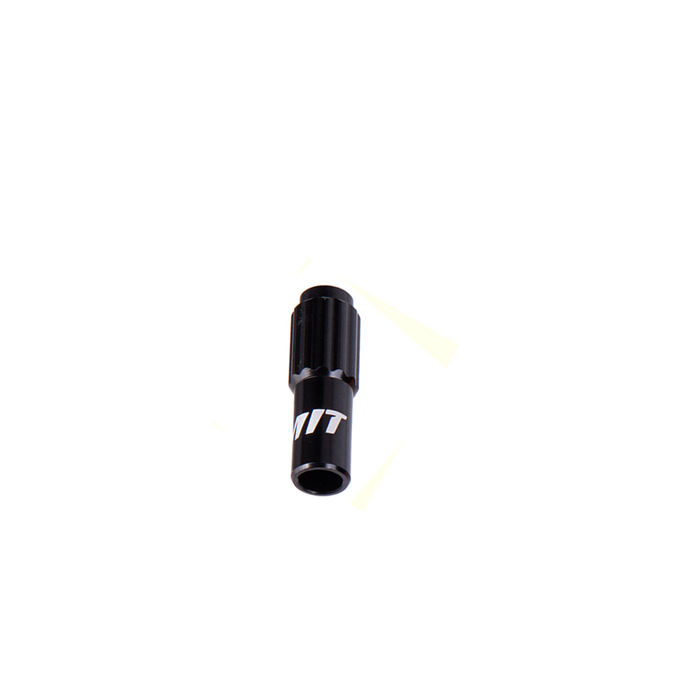 ZTTO MTB Bike Kabel Versnellingspook Connector Road BikeShifter Kabel Lijn Onderdelen Regulator Passen Behuizing Caps Micro Verstelbare Schroeven: 1 piece Black