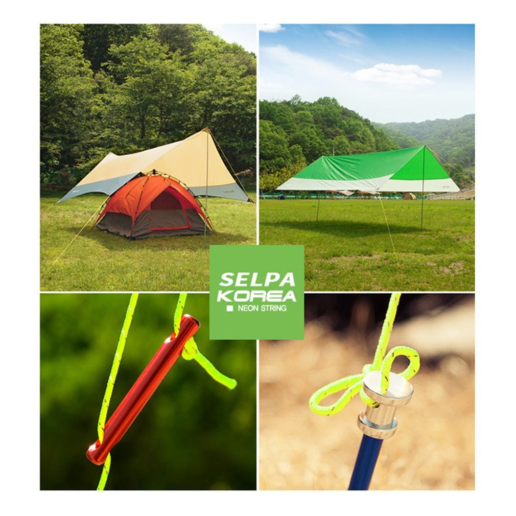 2,5mm 5m Reflektierende Paracord Fallschirm Zelt Wind Seil Befestigt Seil Wäscheleine Mehrzweck Seil für draussen Camping