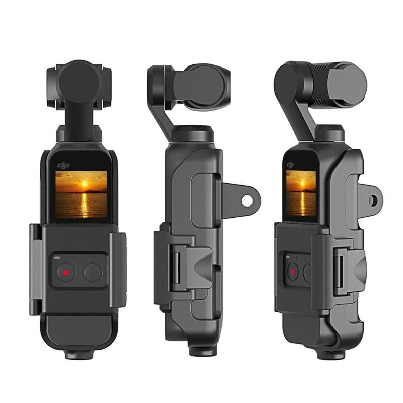 Housing Shell Case Cover Frame Bracket for DJI OSMO Pocket With 1/4 Screw Hole Motion Camera Interface