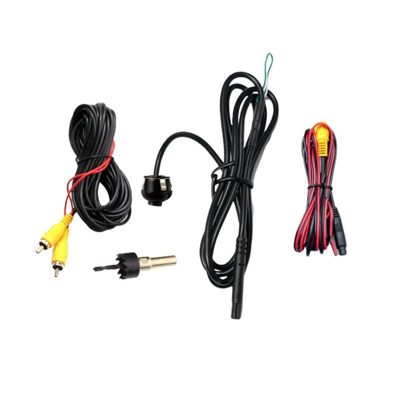 Cámara trasera de alta definición omnidireccional para coche, ángulo ajustable de 360 grados, punto derecho, marcha atrás, universal, vista de coche, Y3B8