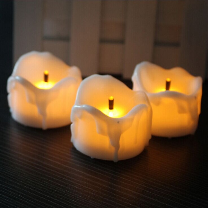 12 Bougies à LED romantique