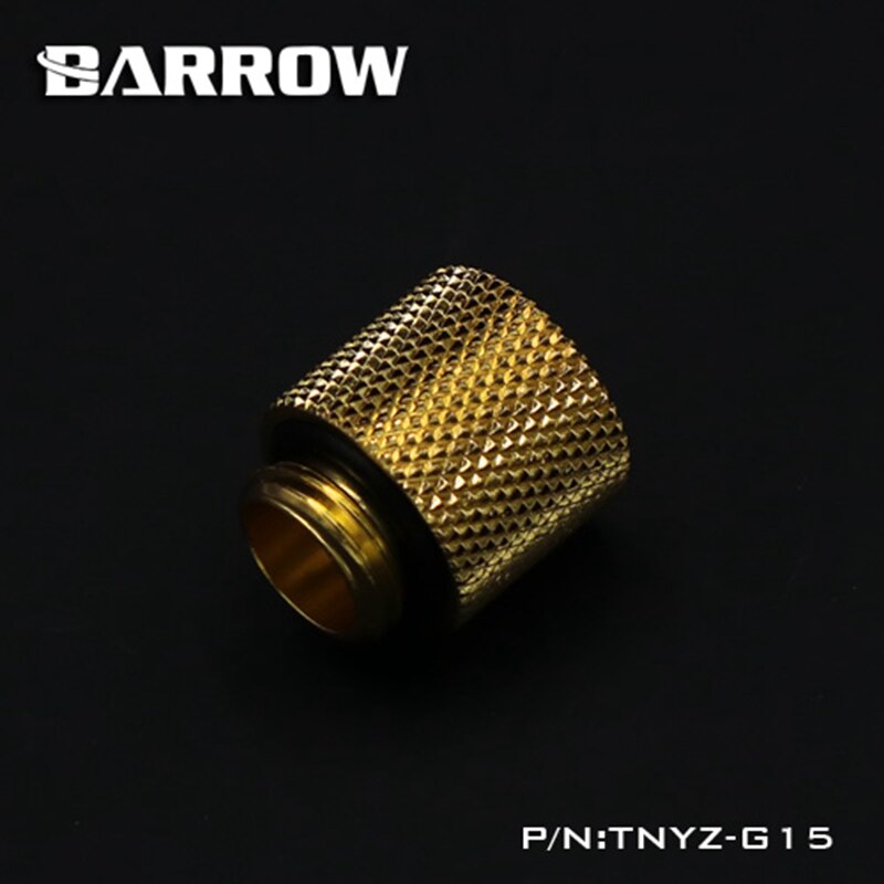 Barrow TNYZ-G15, 15 Mm Man-vrouw Extender Fittingen, G1/4 Man-vrouw Waterkoeling Fittingen