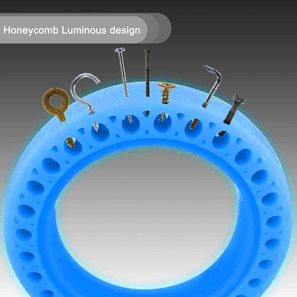 Fluorescerende Band Voor Xiaomi Mijia M365, 8.5Inch Solid Wielen Voor Elektrische Scooter Tubeless Effen Band Schokabsorptie Buitenste