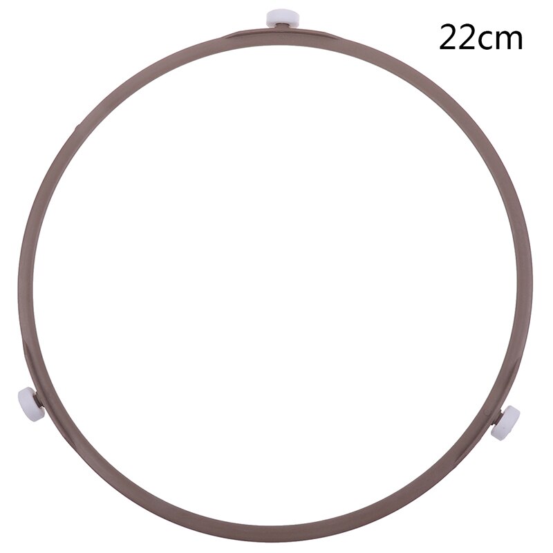 1Pc PPS Mikrowelle Plattenspieler Halterung Kreis Rotierenden Ring Unterstützung Rolle Halterung Glas Basis Platte Tablett Halfter Stehen: groß