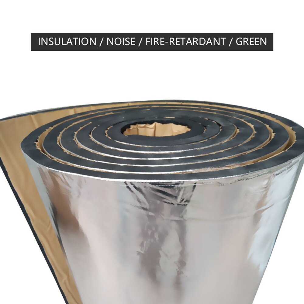 Tapis isolant en mousse pour voiture | 7mm 500x200 0/ 1000x100 0/ 1000x1500mm pare-feu de voiture, natte thermique et insonorisée, accessoires pour voitures