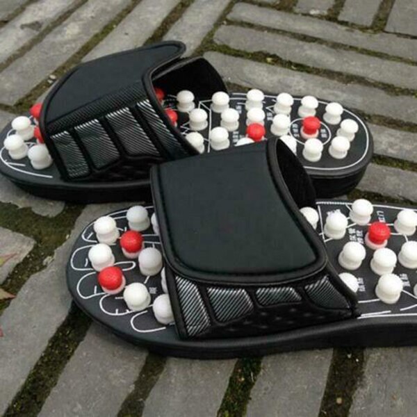Acu-Punt Slippers Accupressure Massage Voet Massager Flip Flop Sandalen voor Vrouwen Mannen