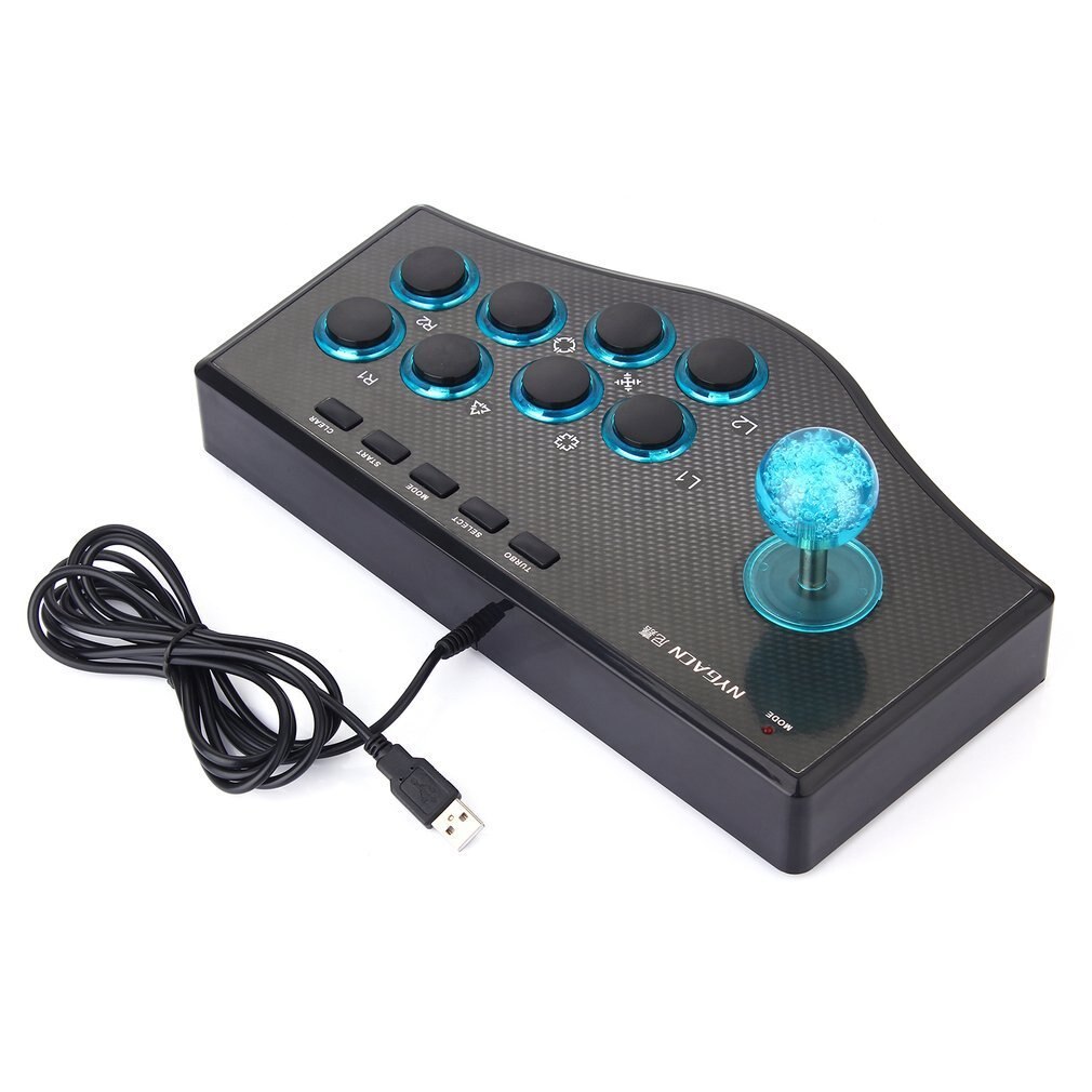 3 In 1 USB Wired Game Controller Game Rocker Arcade Joystick USBF Stick for PS3 Computer PC Gamepad Gaming Console