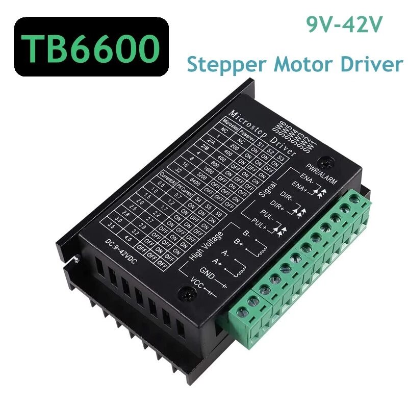 TB6600 stepper motor driver Nema 23 Nema 34 42/57/86 Nema17 32 segments 4.0A 42VDC cnc Engraving machine
