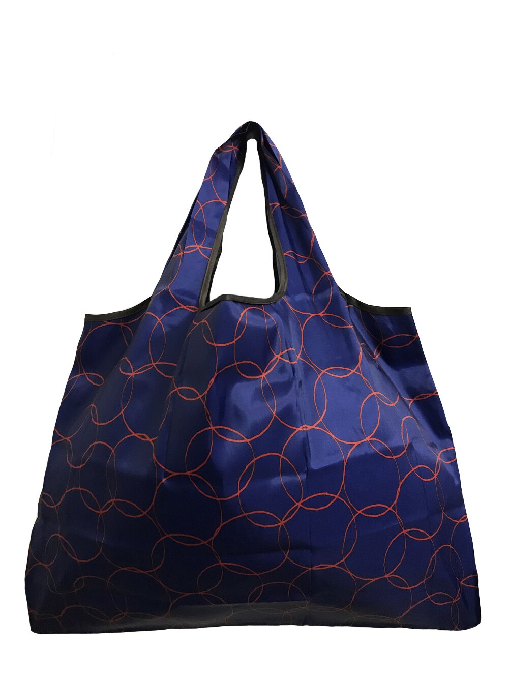 Waterdichte opvouwbare schoudertas shopper herbruikbare tas strand boodschappentas reistas 58*68cm: I