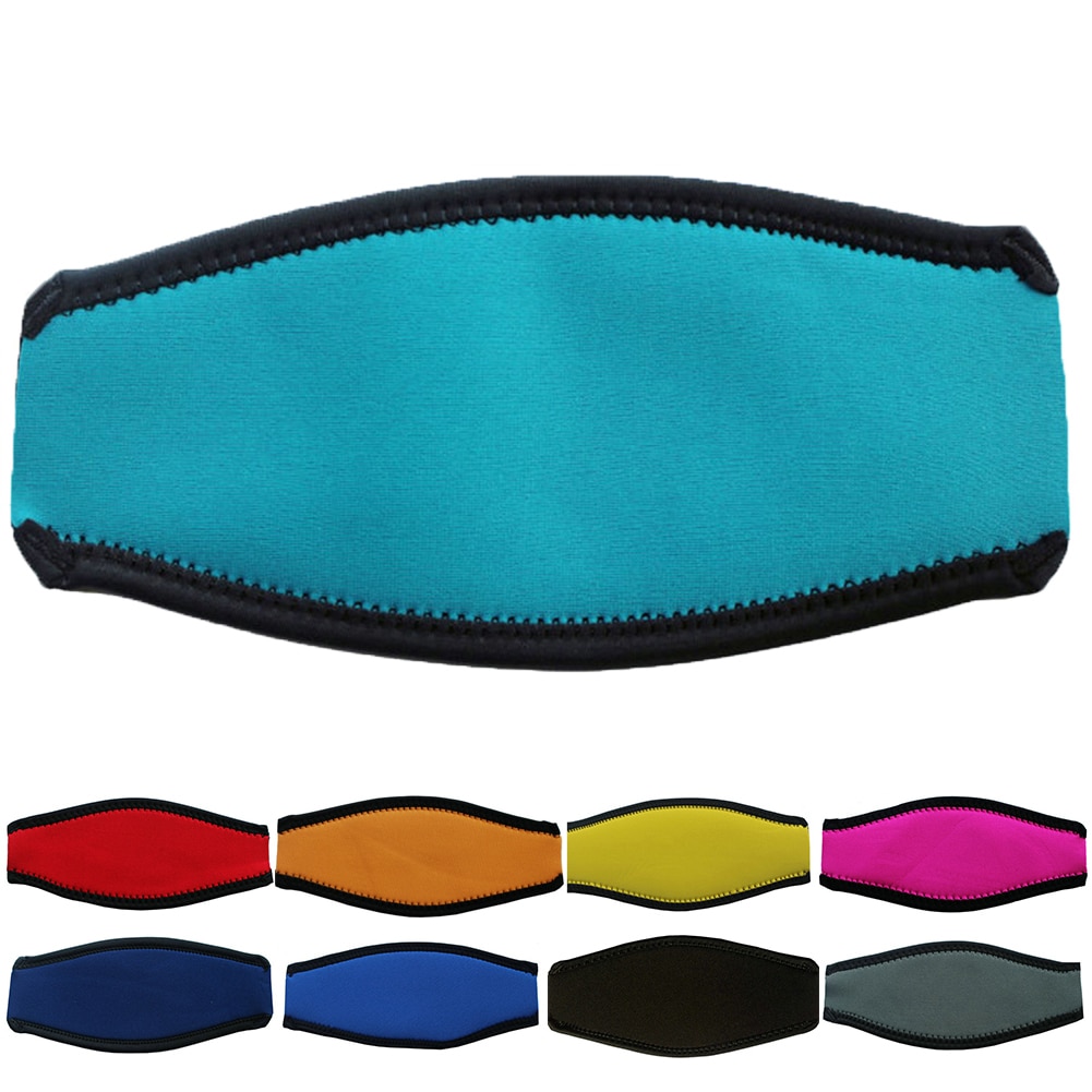 Scuba Diving Mask Head Strap Cover Mask Padded Protect Long Hair Band Strap-Wrapper Diving Swimming Added Comfort Equipment #734