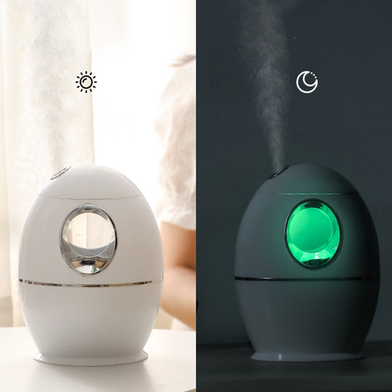 7 Led Kleuren Elektrische Luchtbevochtiger Essentiële Aroma Olie Diffuser Ultrasone Lucht Kantoor Luchtbevochtiger Usb 800Ml Room Mist Maker