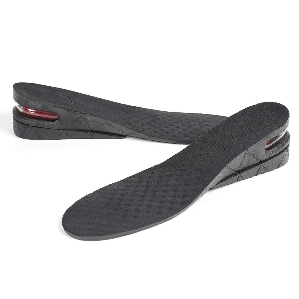 1 Pair Unisex Height Increase Insole Adjustable Cut Lift Shoe Insert Pad Adjustable Cut Shoe Heel Insert Tall Breathable Insole: 50mm