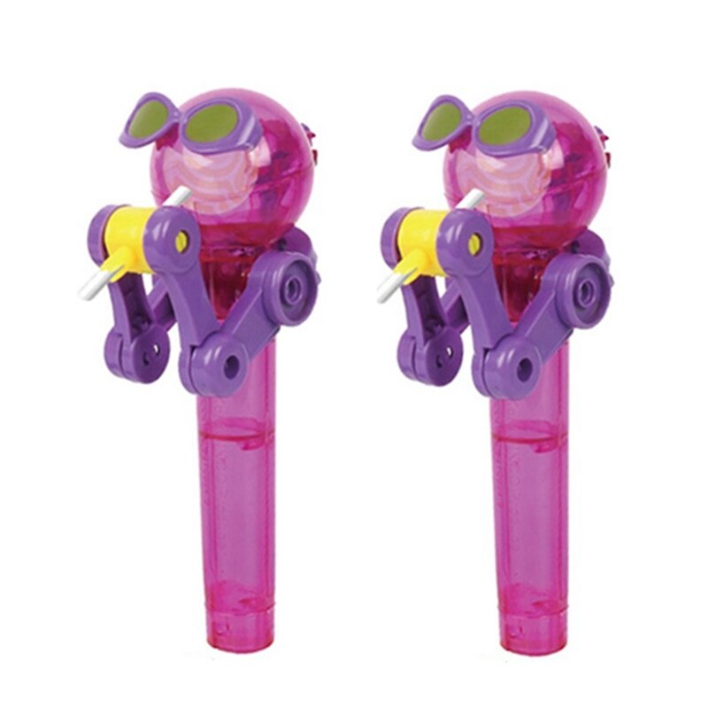 Novelty Toy Funny Lollipop Robot toy Lollipop Holder Decompression candy dustproof toy