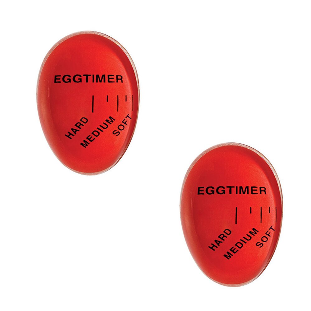 1-3 Egg Timer Color Changing Timer for Kitchen Tools Gadgets Egg Cooker Helper Yummy Soft Hard Boiled Eggs Cooking Kitchen Timer: 2pcs A