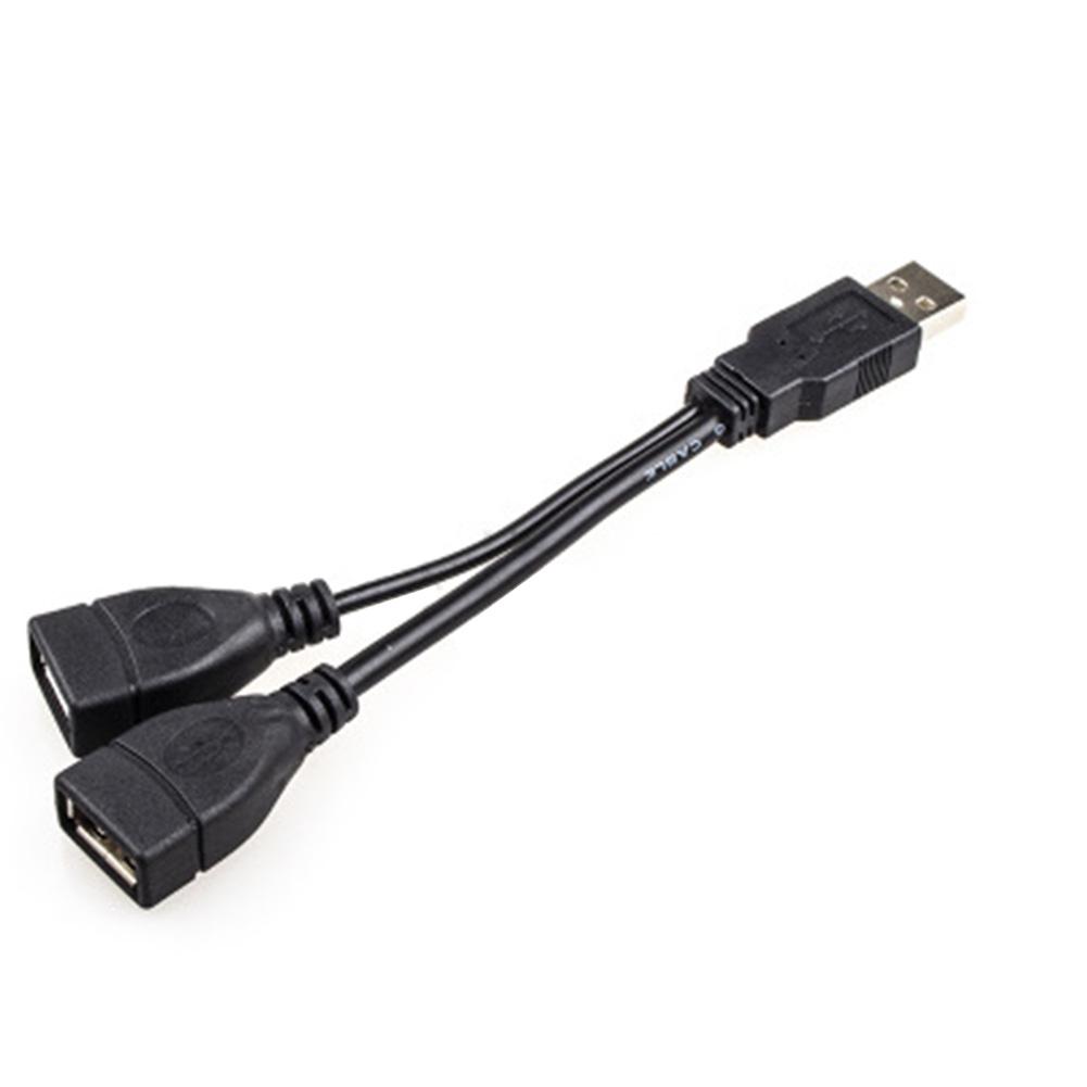 USB Splitter Cable 2 Port Data Transmission Charging Hub for Tesla Model 3