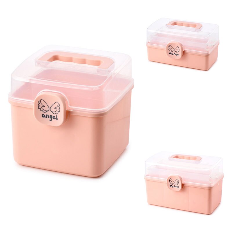 Boîte de rangement d&#39;accessoires de cheveux pour enfants, boîte de rangement d&#39;accessoires de coiffure pour filles, étui à bijoux de finition de bureau