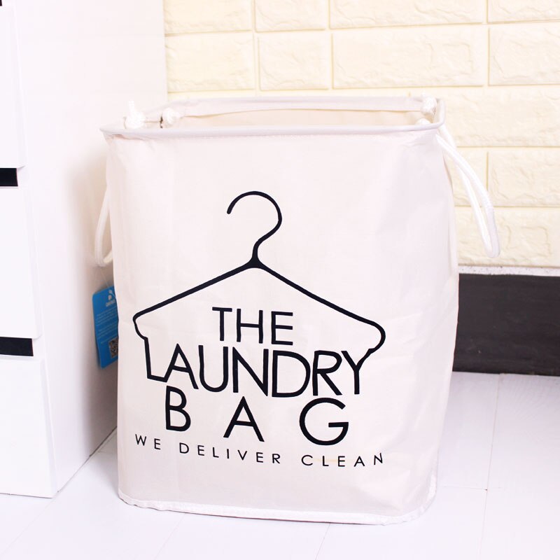 SDARISB Bathroom Family Laundry Basket Folding Cotton Foldable Large Oxford Cloth Grey Toy Laundry Basket