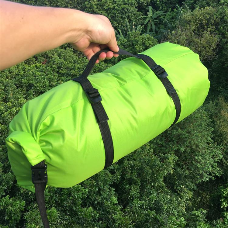 Multifunctional Tent Sleeping Bag Compression Bag Fabric Waterproof Storage Bag Shrink Bags Outdoor Camping Travel Kits: green