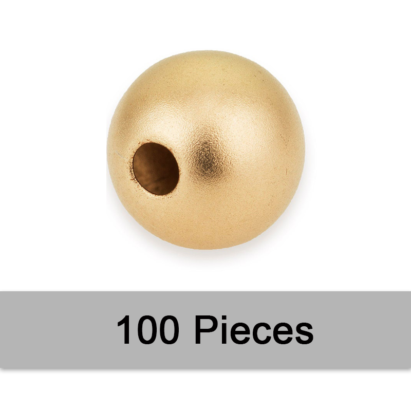 Cuentas redondas mate rellenas de oro de 14K para fabricación de joyas, cuentas sin costuras hechas a mano, accesorios DIY, accesorios de joyería resistentes al deslustre: Gris / 3 mm