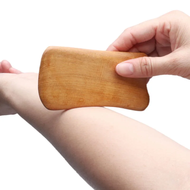 Wood Trigger Point Massage Gua Sha Tools Lymphatic Drainage Tools,Wood Therapy Massage Tools for Back Leg Hand Face