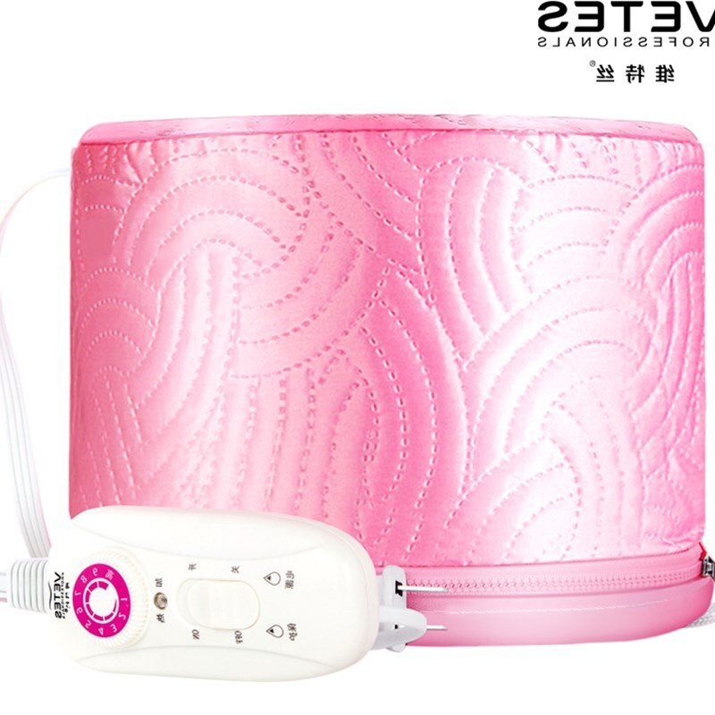 Blow dryer hair steamer Electric Hair Cap Thermal Evaporation Heating Cap Perm Cap simple hair care tools blow dryer: 10 temperature / EU