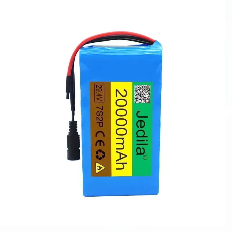 24V 20ah 7S 2P 18650 Lithium-Ionbatterij 29.4V 20000Mah Lithium-Ionbatterij Met Bms